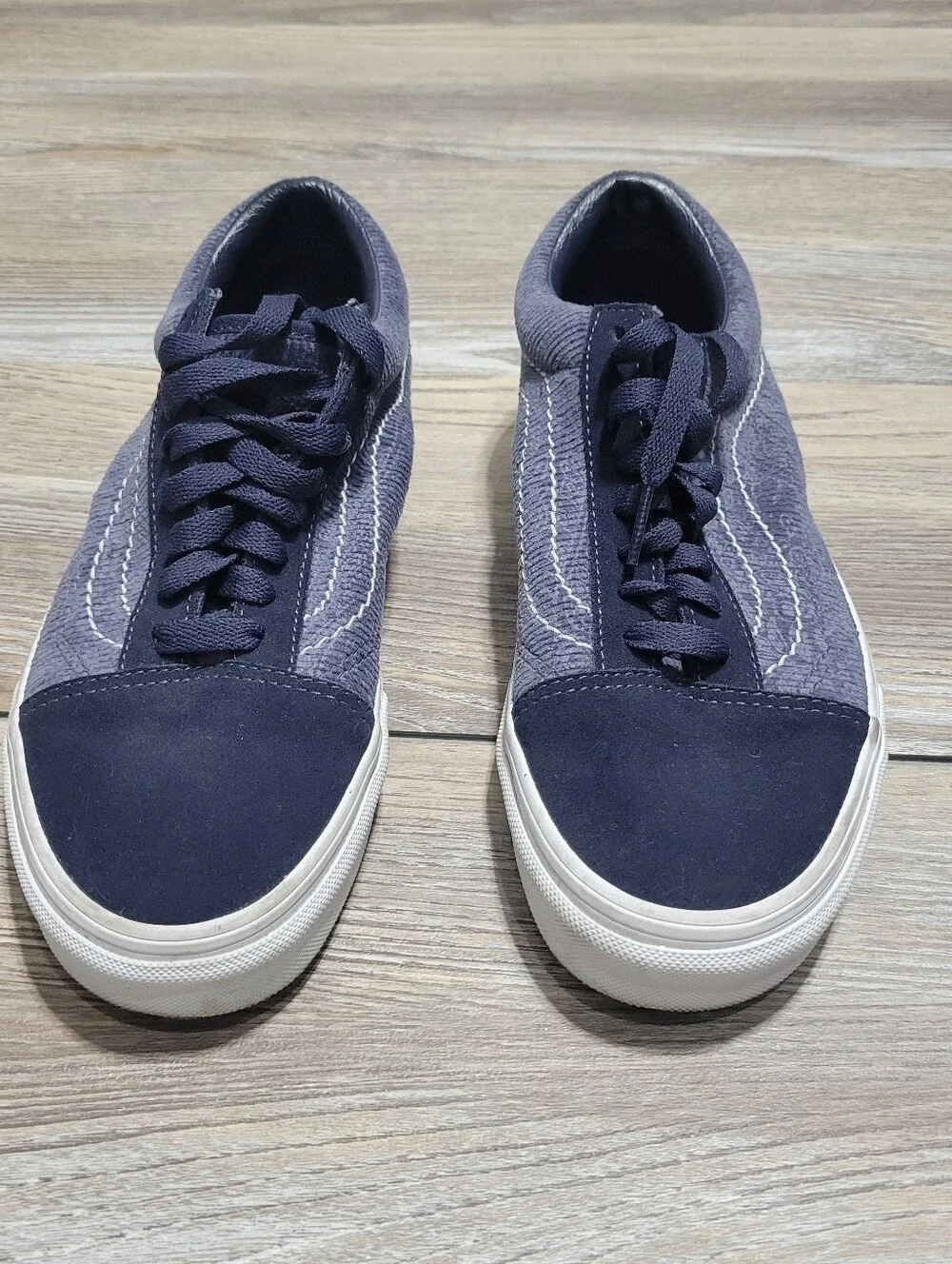 Vans Sneaker Womens Size 8.5 Blue Paisley